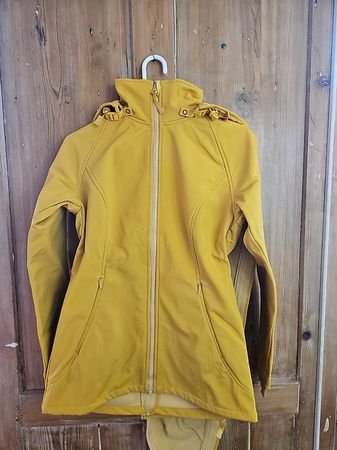mamalila Softshell Babywearing Jacket Allrounder senf XS