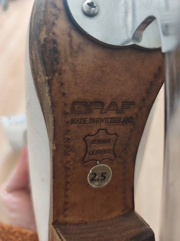 Pattini da ghiaccio: Schlittschuh Grösse 35  – Usato da Basel venduto da lara.isler 2