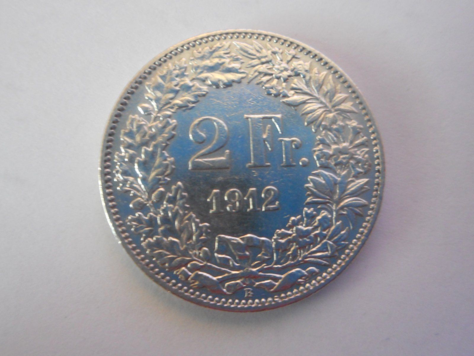 Alle Münzen: 2 Fr. 1912 silber  vorz – Gebraucht aus Kriegstetten von pizlad2010