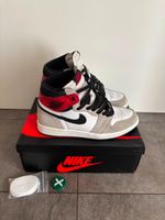 Jordan 1 high 42.5 light smoke grey 