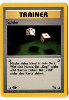 Spieler Fossil Set 1.Edition 60/62 Deutsch Mint