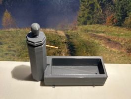 NEW! Rhb Grischa Brunnen Spur G LGB Fertig gebaut