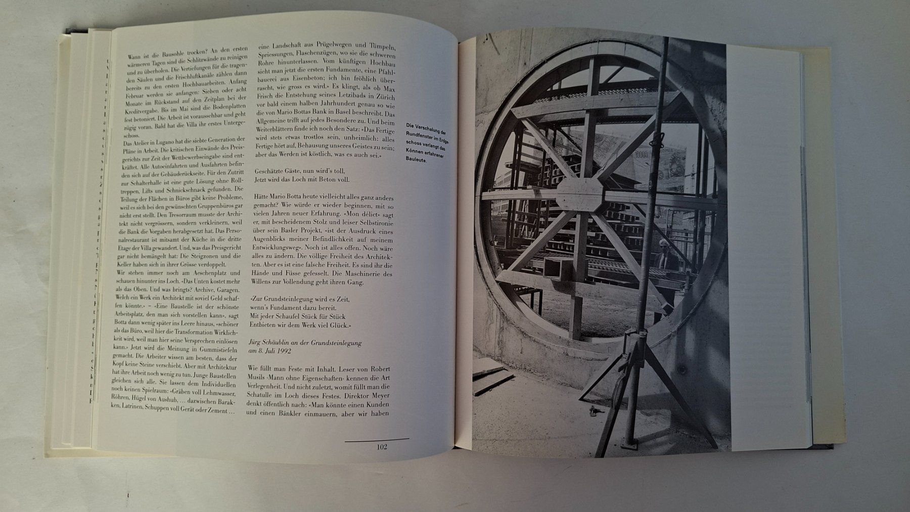 Libri: Mario Botta: Bank am Aeschenplatz Basel, Buch – Usato da Opfikon venduto da Diversamente 5