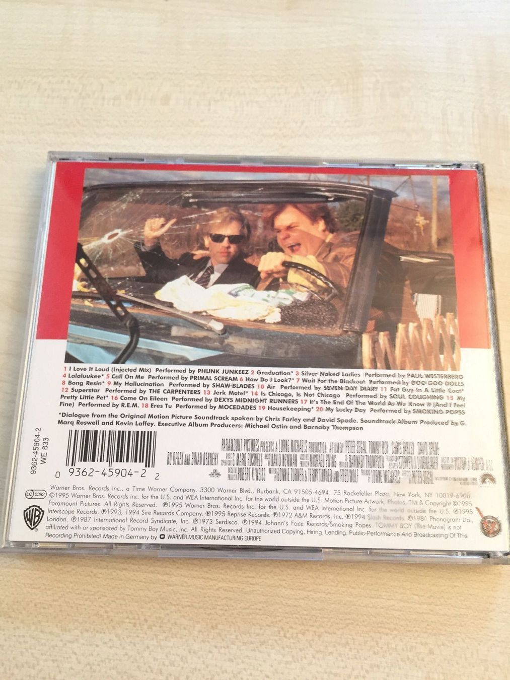 CD: Tommy Boy - Soundtrack – Usato da Rüti ZH venduto da alumedien 1