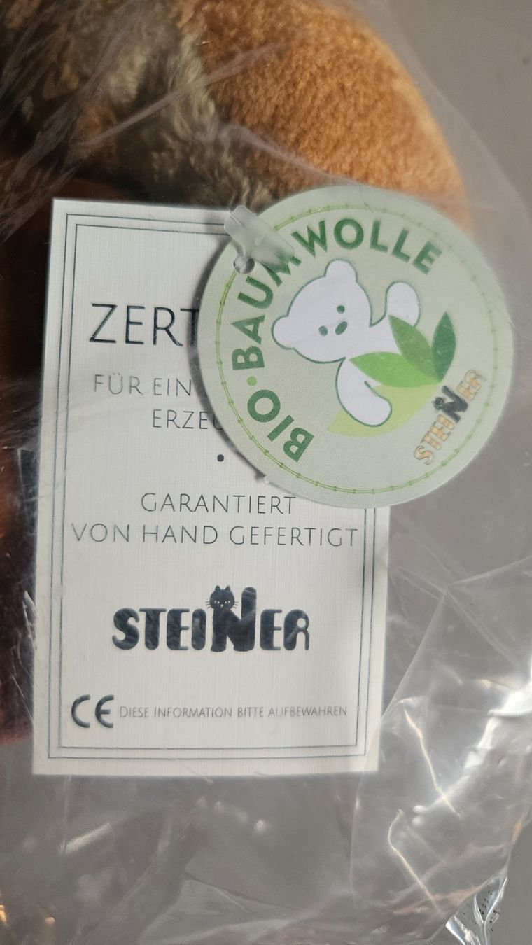 Libri: Tierbuch mit Holzanhängern und Stofftier – Usato da Basel venduto da True_Hofer_Store 7