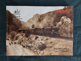 Märklin Programme Général 1995/96 Très Bon état