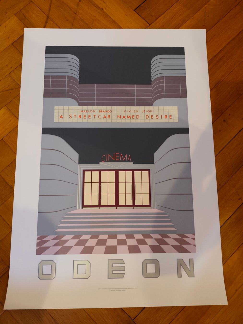 Grafica & Litografie: Sérigraphie Odéon Perry King – Usato da Montreux venduto da LeVintage33 1