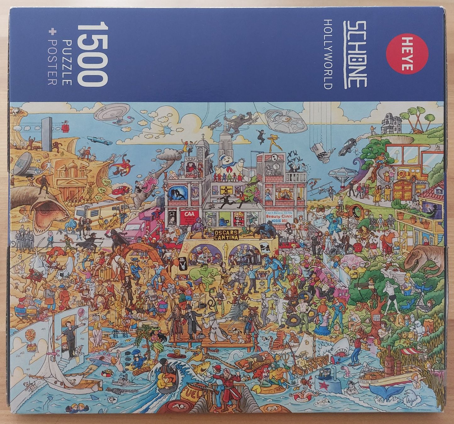 Heye Puzzle: Heye Puzzle - Hollyworld – Usato da Dietikon venduto da Canman 1