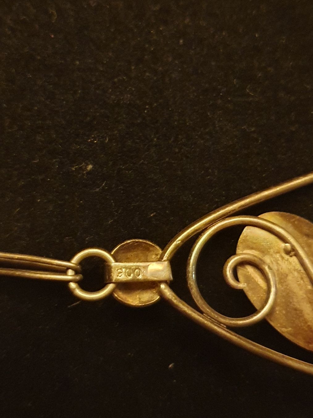 Catenine: Jugendstil Kette Silber 900er – Usato da Stein am Rhein venduto da fusselmaus 2