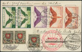 1929 - Zeppelin - Weltrundfahrt - Friedrichshafen