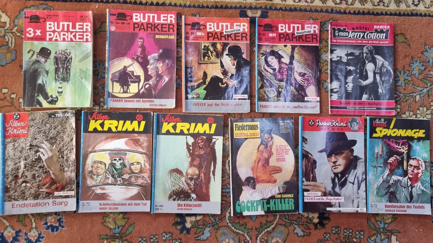 Libri: 11Div. Kriminaromane – Usato da Moosseedorf venduto da wau69