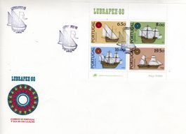 Portugal 1980 Block Nr. 31 sauberer FDC