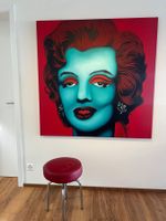 Marilyn Monroe XXL-3 handgemalt, 130x130 cm, Pop Art