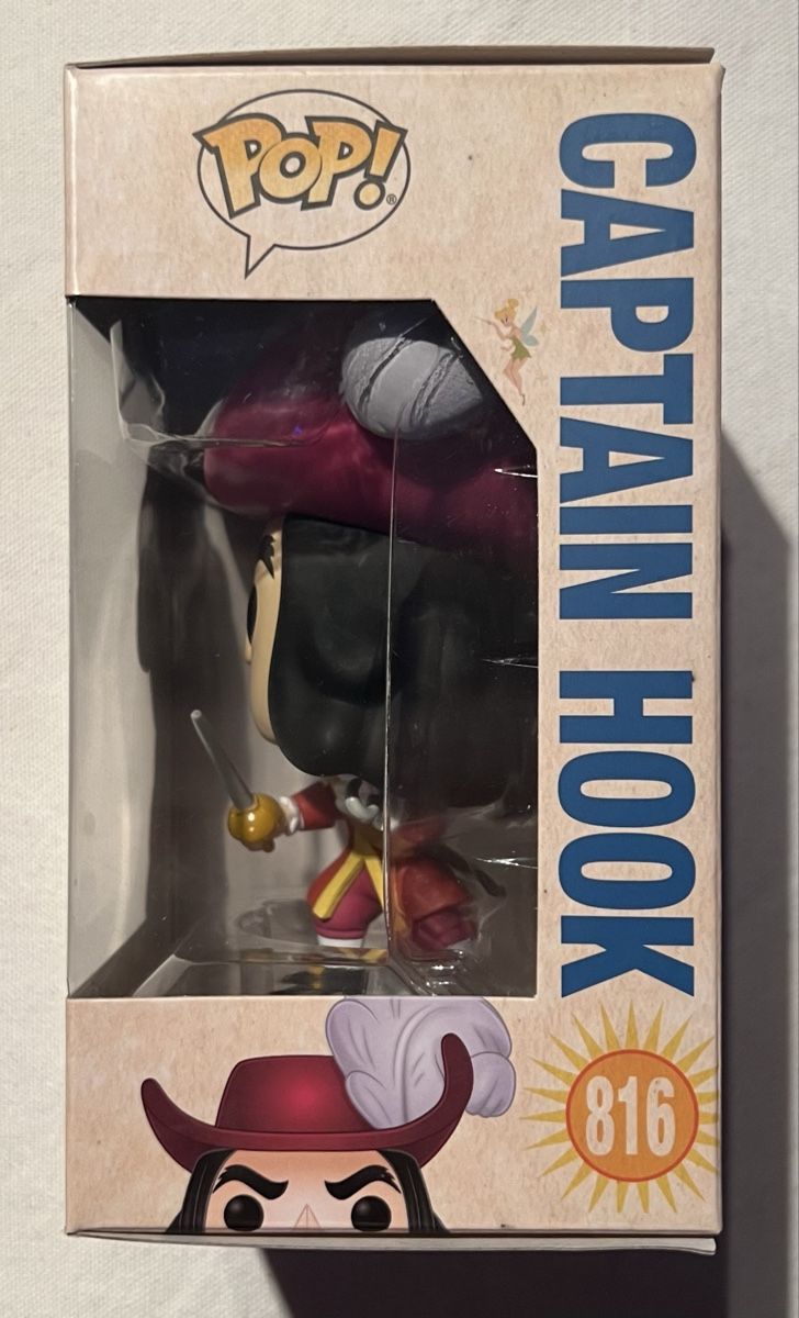 Funko Statuette: Funko Pop Captain Hook 816 Disneyland 65th Anniversary Figur – Nuovo (secondo la descrizione) da Rafz venduto da SaintCruz 1
