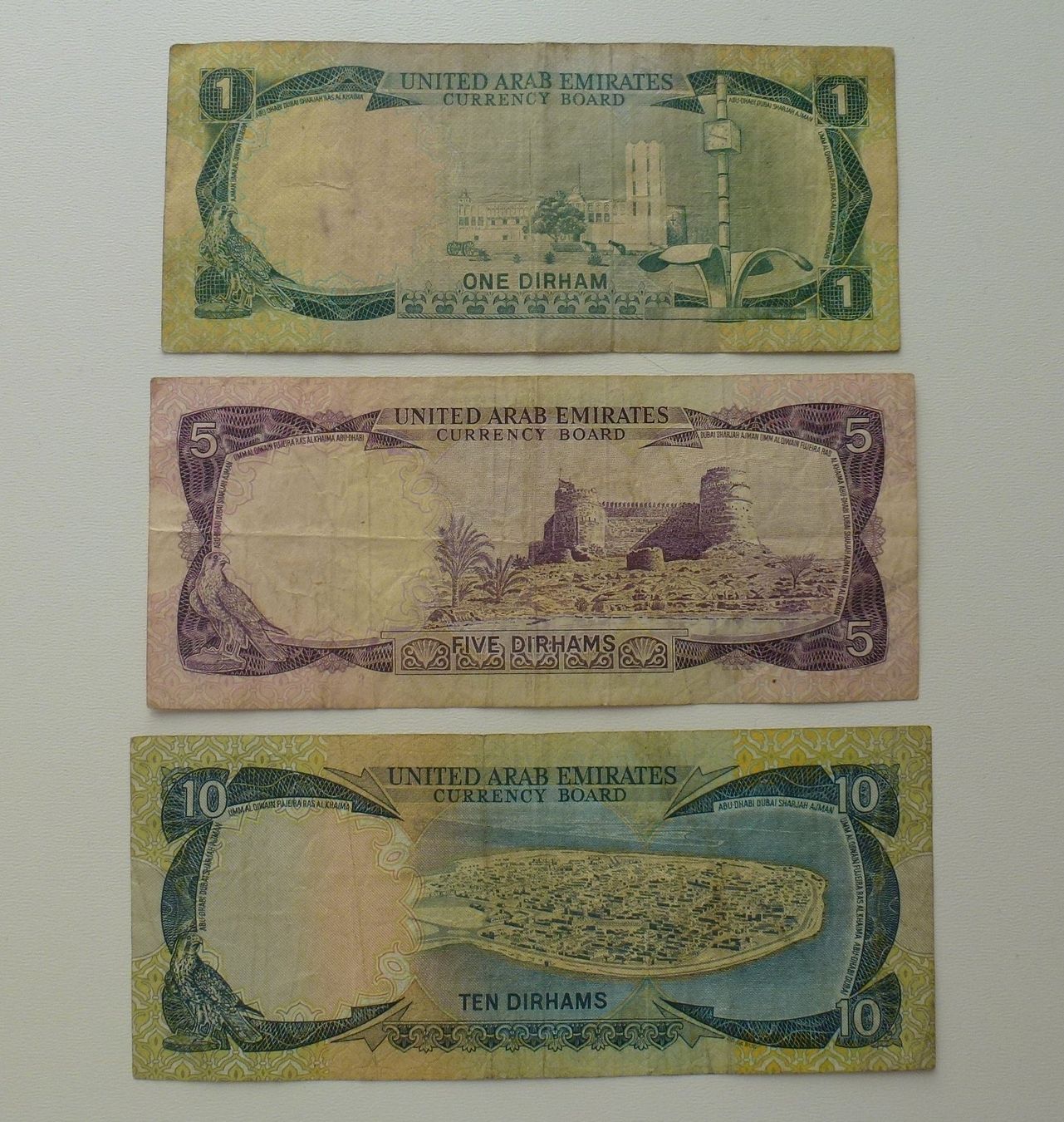 Banconote: VAE ++ 3 Banknoten ND (1973) – Usato da Walkringen venduto da Casablanca777 2