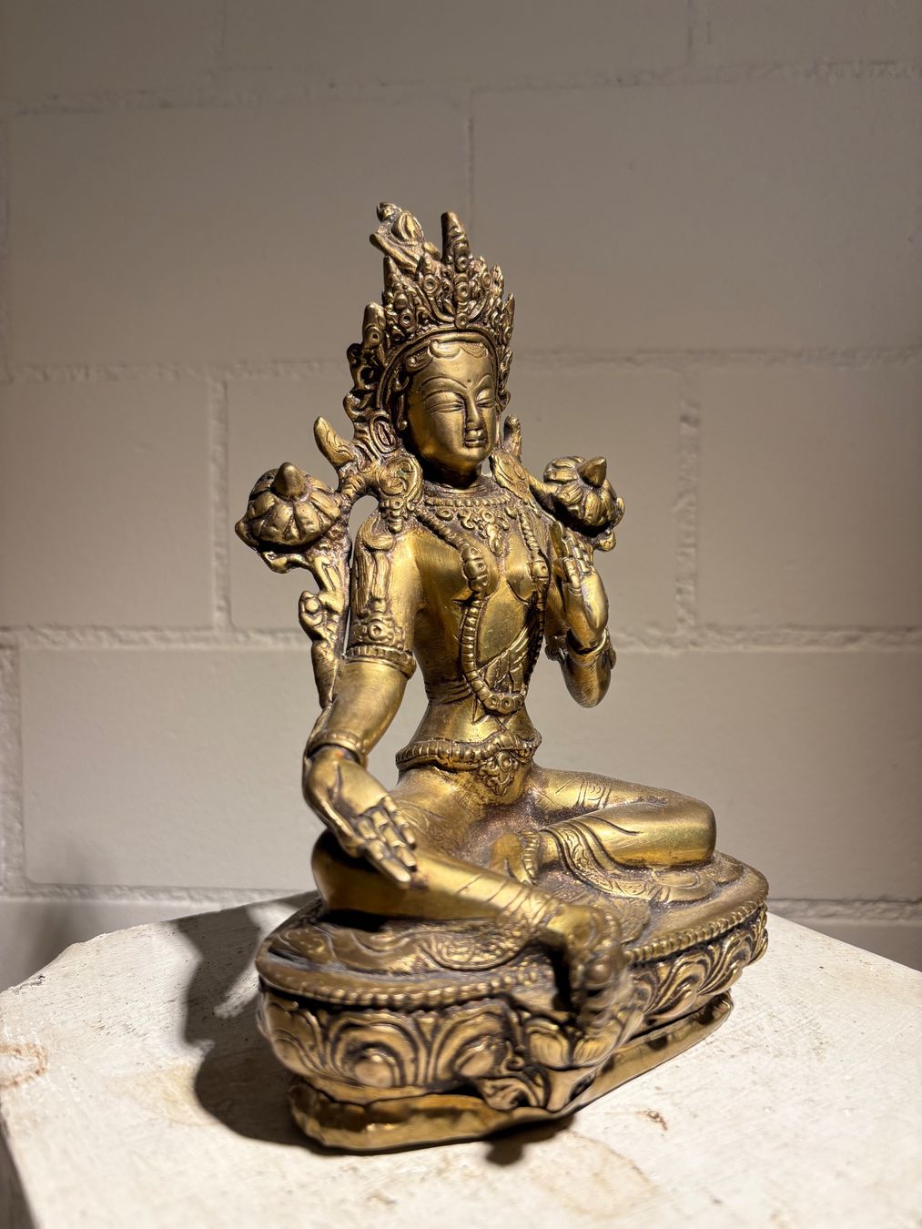 Sculture & Statue: Dewi Tara Messing 21 cm / 1.4 kg – Usato da Lenggenwil venduto da Unique_ 2