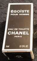 Chanel Égoïste Pour Homme Eau de Toilette 4ml Miniatur