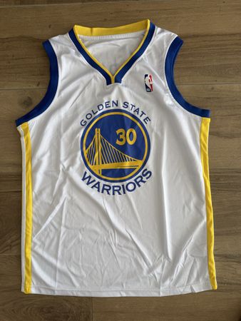 Basketball Trikot Warriors 30 weiss