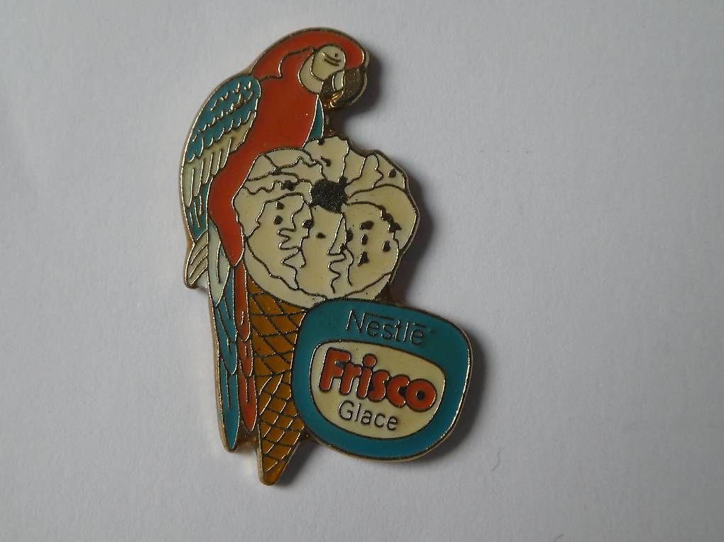 Placchette & Badge: Pin, Frisco Glace, Nestle. – Usato da Andelfingen venduto da Annegret06