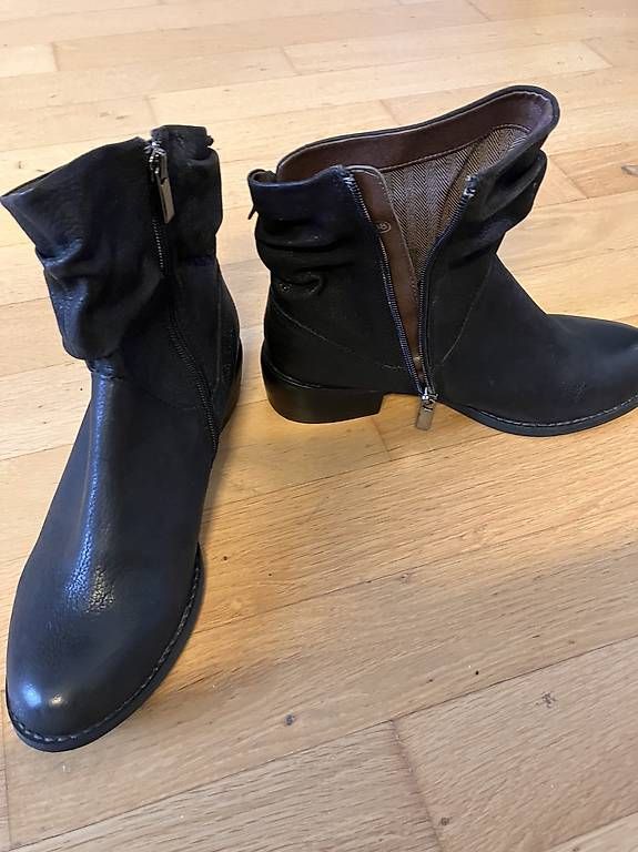 Damenschuhe: Modische Bata Stiefel Gr. 38 neu schwarz – Gebraucht aus Zürich von Zueriost 1