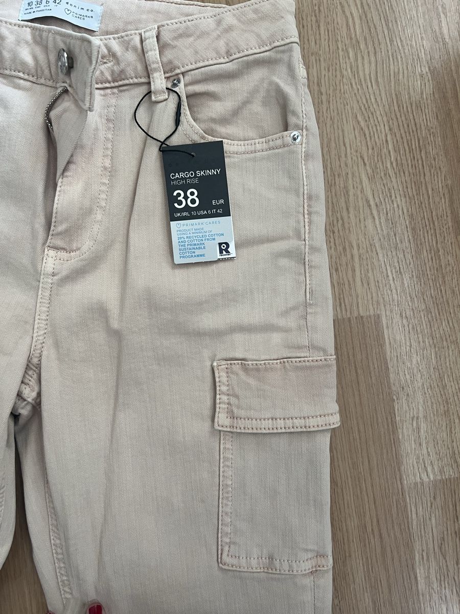 Pantaloni: High Rise Hose Gr. 38 Beige – Nuovo e nell'imballaggio originale da Brunnen venduto da browneyes_007 2