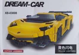 XINGBAO XB-03008 - Dream Car - Yellow Lightning