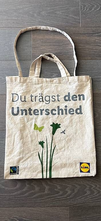 Sacs: Stoff-Einkaufs-Tasche "Lidl" – D'occasion à Hünenberg par Betsch1