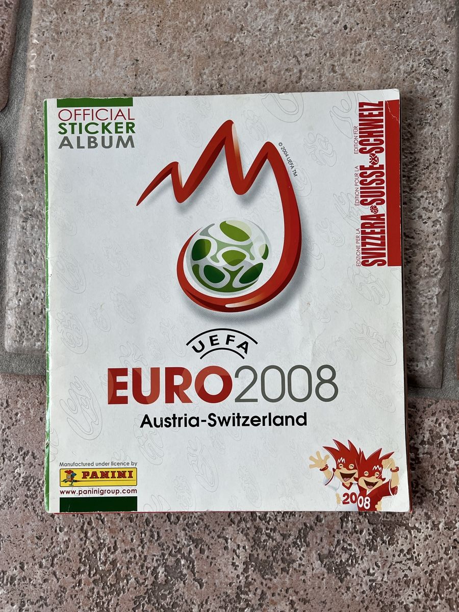 Panini Alben: Album Panini Euro 2008 complet – Gebraucht aus Massongex von Marthi_99