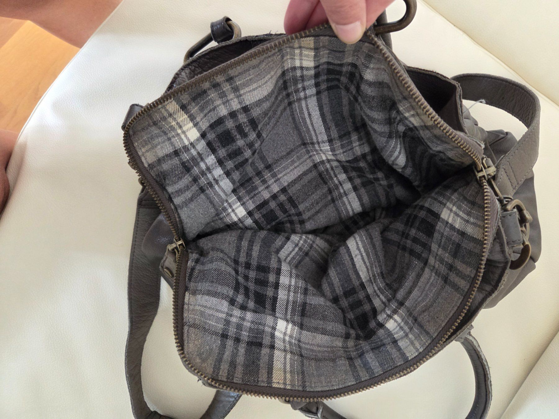 Liebeskind Borse da donna: Liebeskind Ledertasche mittelgrau – Usato da Oberkirch LU venduto da aimee2010 7
