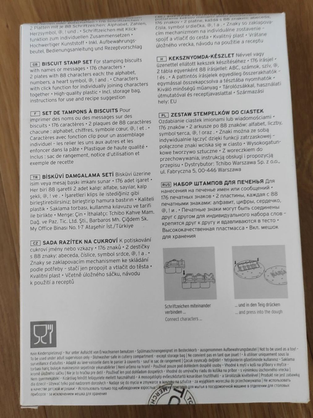 Timbri: Keksstempel-Set Tchibo – Usato da Silvaplana venduto da Suomi3101 1