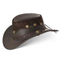BLACK FOREST FOX COUNTRY Luxus Western Cowboy Hut Brown XXL
