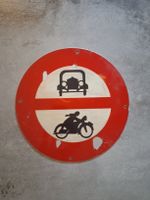 Verkehrsschild Verbot für Auto und Motorrad Grösse 40cm