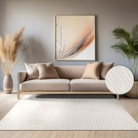 SONDERPREIS 🤩 XXL In - & Outdoor Teppich NEU 3D Effekt Uni