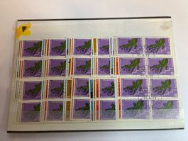 1975 Nr. 568-571 im 4er Block mit ET 15 x den ganzen Satz