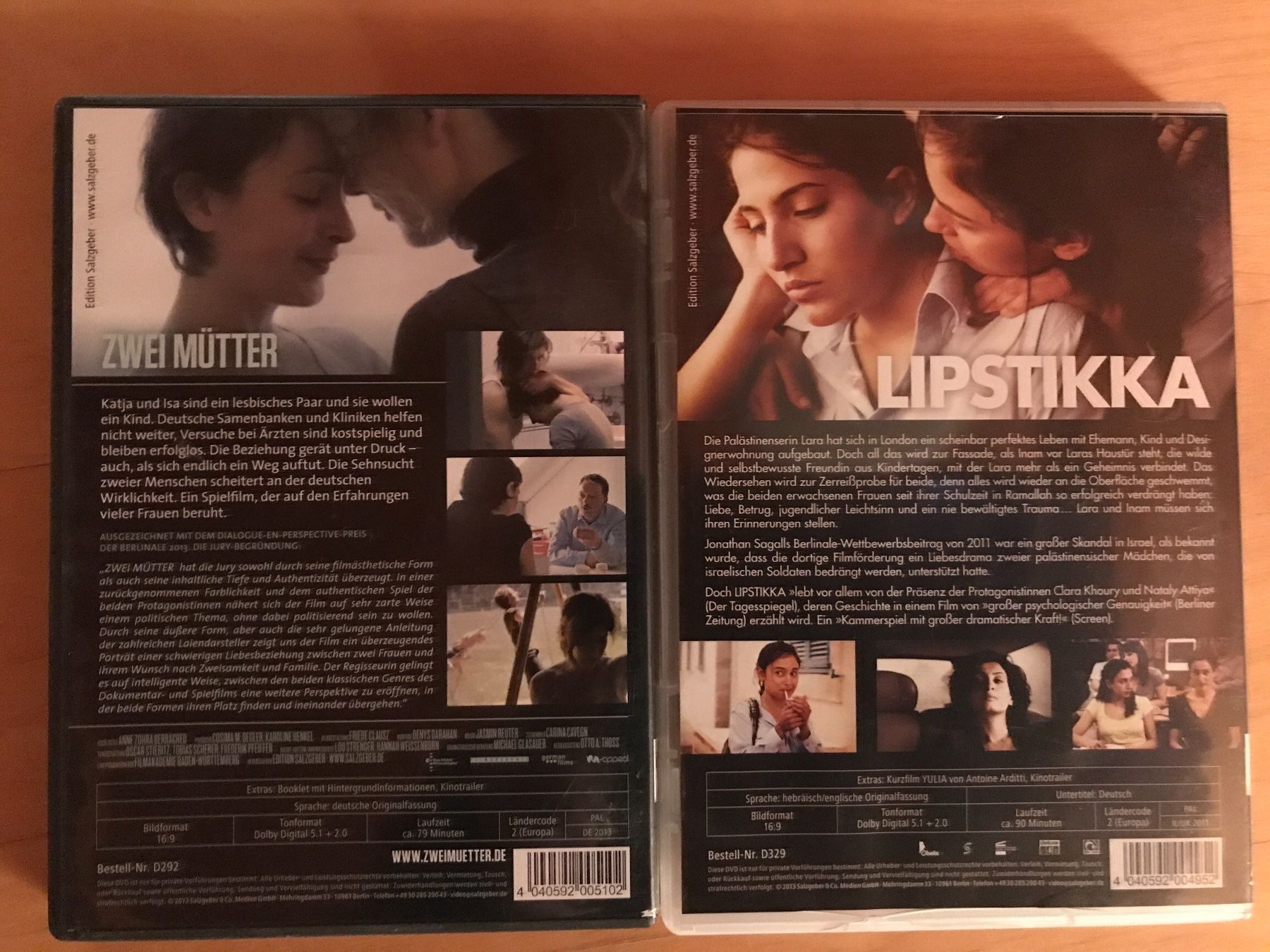 Tutti i DVDs: Zwei Mütter, Lipstikka – Usato da Schliern b. Köniz venduto da Corinu59 1