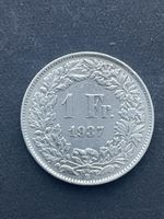 1.- Silber CH Jahr 1937