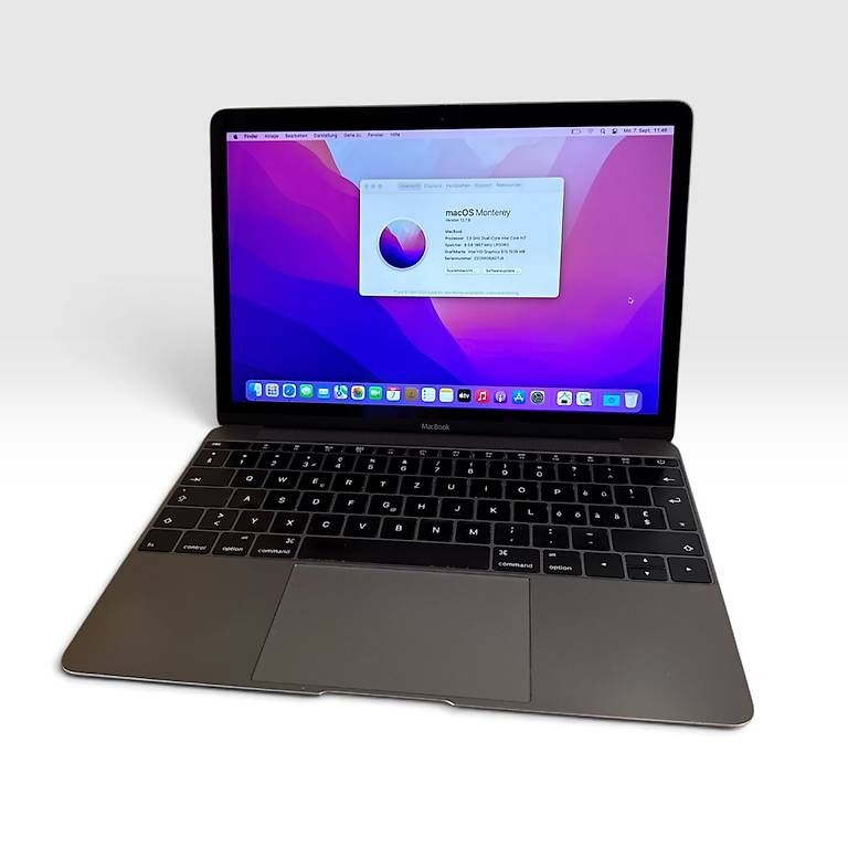 Notebook: MacBook 12 2016 | M7 | 512GB | Space Grau – Usato da Basel venduto da iMediahuus
