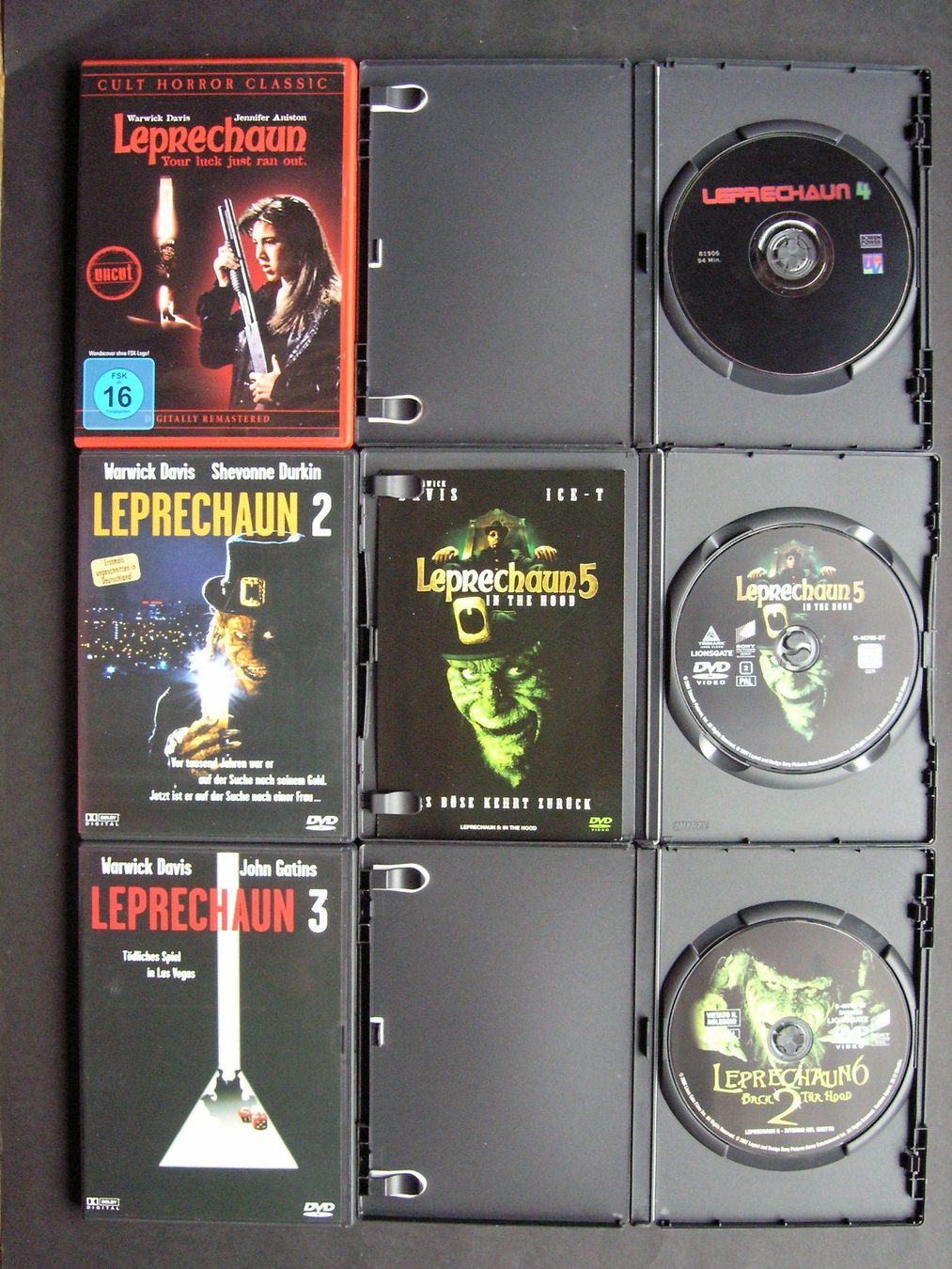 Alle DVDs: Leprechaun DVD Collection 1-6 – Gebraucht aus Zuzwil SG von vette13 5