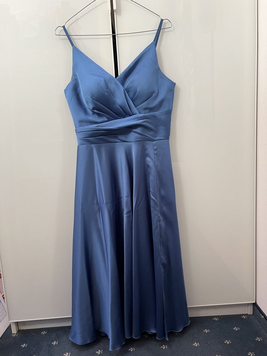 Kleider: Hochzeits Kleid, Blau, Gr. 36/38 – Neu (gemäss Beschreibung) aus Grindelwald von wand_24 1
