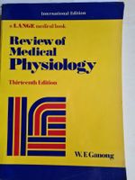 W.F. Ganong Review of medical phsysiology 13th edition