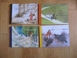 4x Gebrüder Grimms Märchen (1) Raben Aschenputtel Bremer
