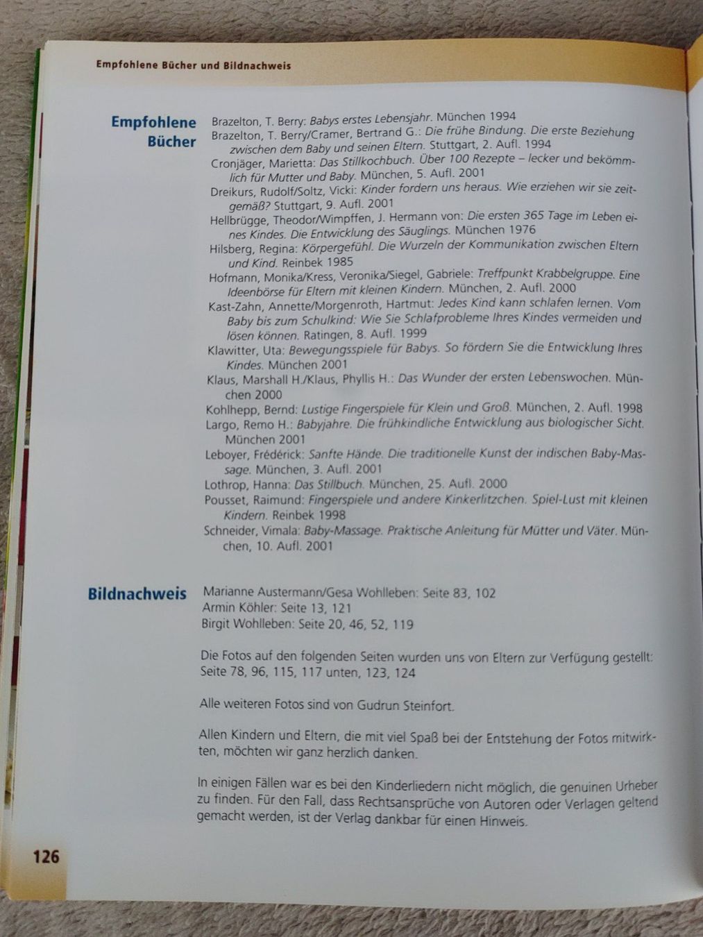 Bücher: Buch Zehn kleine Krabbelfinger – Gebraucht aus Strengelbach von Phorensic_30 3