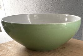 Vintage Rössler Schüssel grün 21 cm Durchmesser