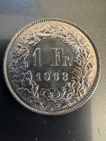 10 X 1- Fr. Silber unzirkuliert