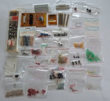 Lot Elektronik Bastelteile für Bahnanlage, diverse Teile