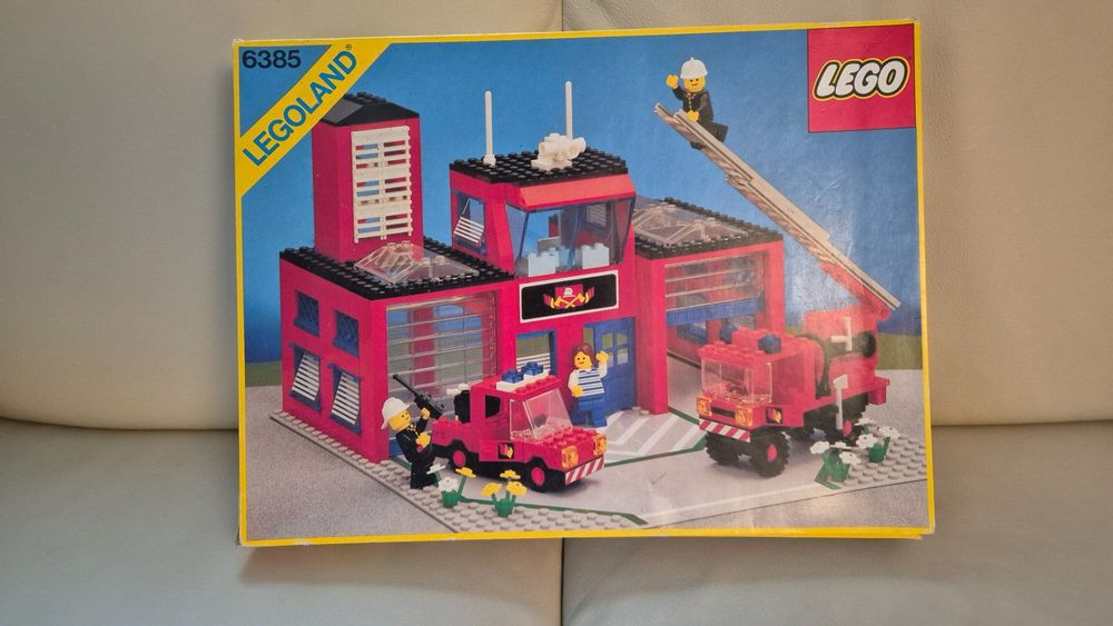 Lego Giocattoli: Lego 6385 Feuerwache aus 1985-89 Vintage – Usato da Jona venduto da petzi2