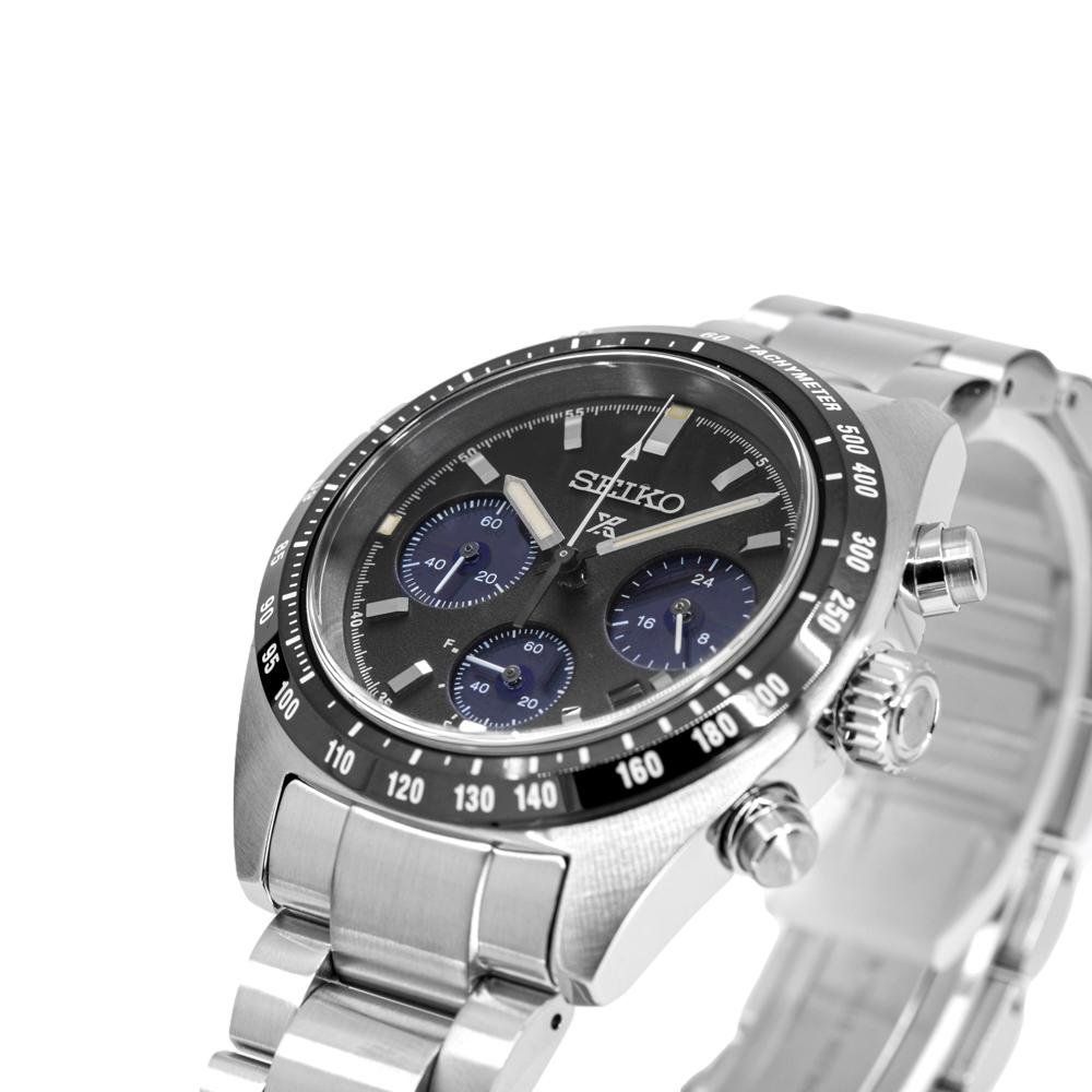 Seiko Orologi: Seiko Men's SSC819P1 Prospex Speedtimer Chrono Solar – Nuovo e nell'imballaggio originale da Schindellegi venduto da harveystore 8