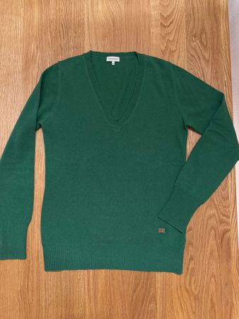 Henry Cottons Kaschmir und Wolle Pullover V-Ausschnitt S-M