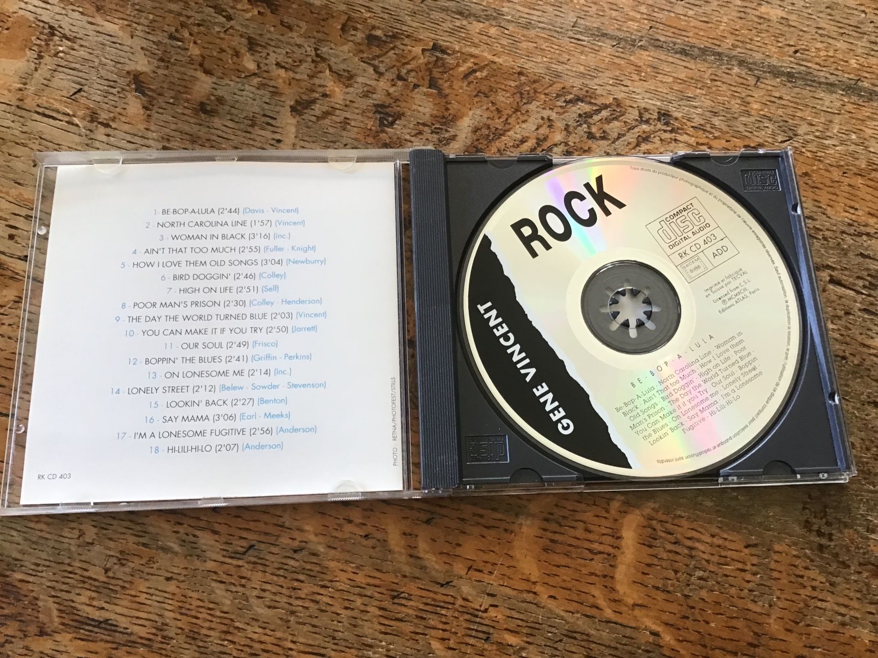 CDs: CD Gene Vincent – Gebraucht aus Fully von Ruby97 1