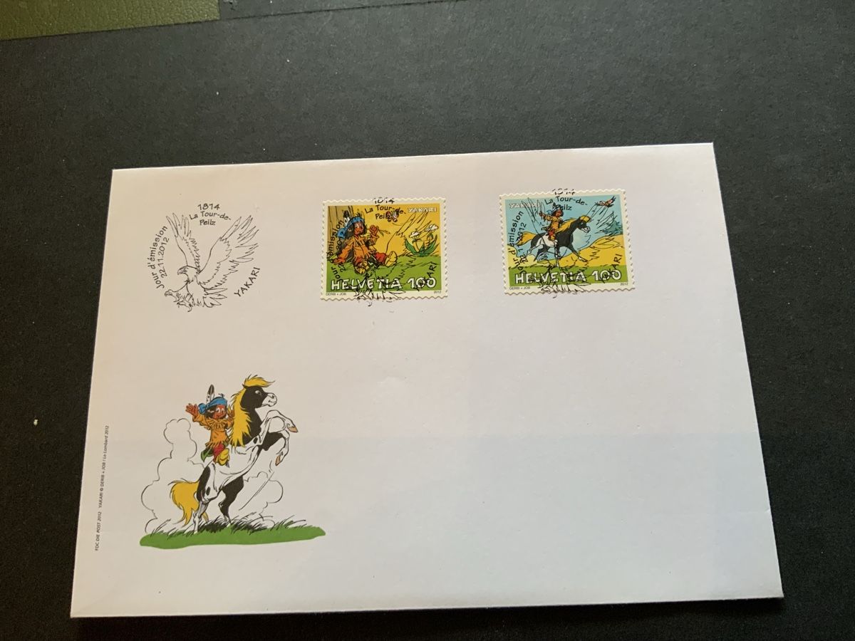 Tutti i francobolli: 2012 DER KLEINE INDIANER FDC VOLL EINWANDFREI  – Usato da Beinwil am See venduto da Ricri